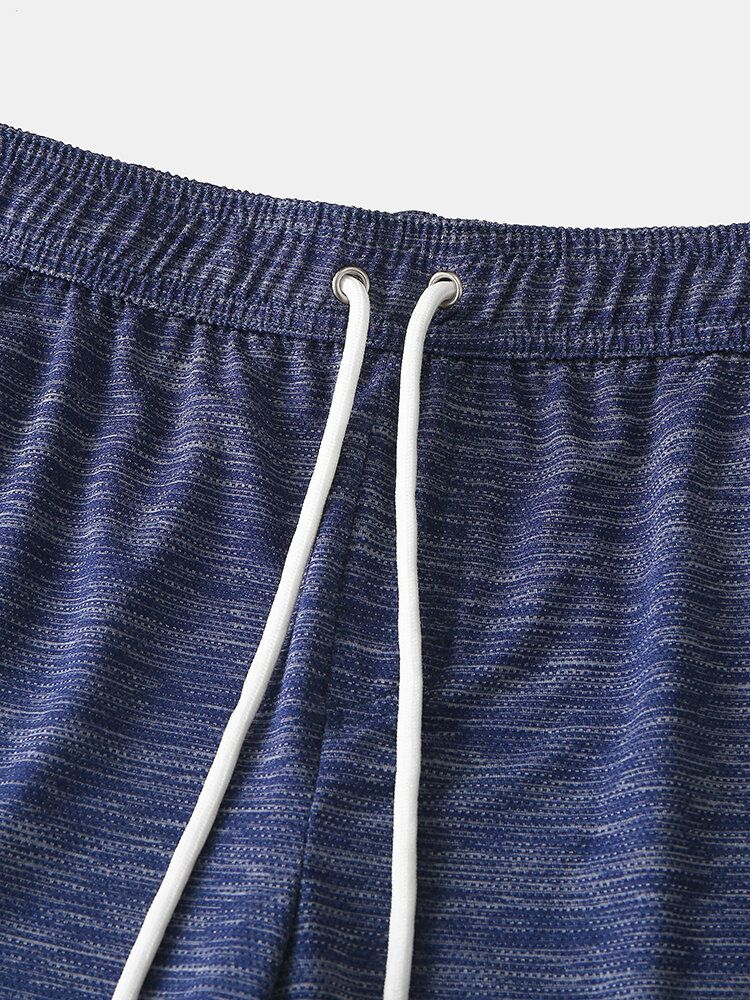 Sport Enfärgad Herr Short Dry Pocket Dragsko