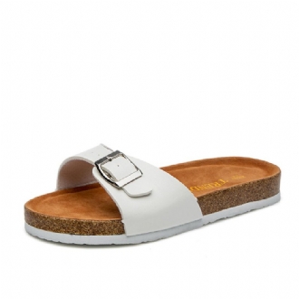 Dam Casual Beach Open Toe Platform Tofflor Korksandaler