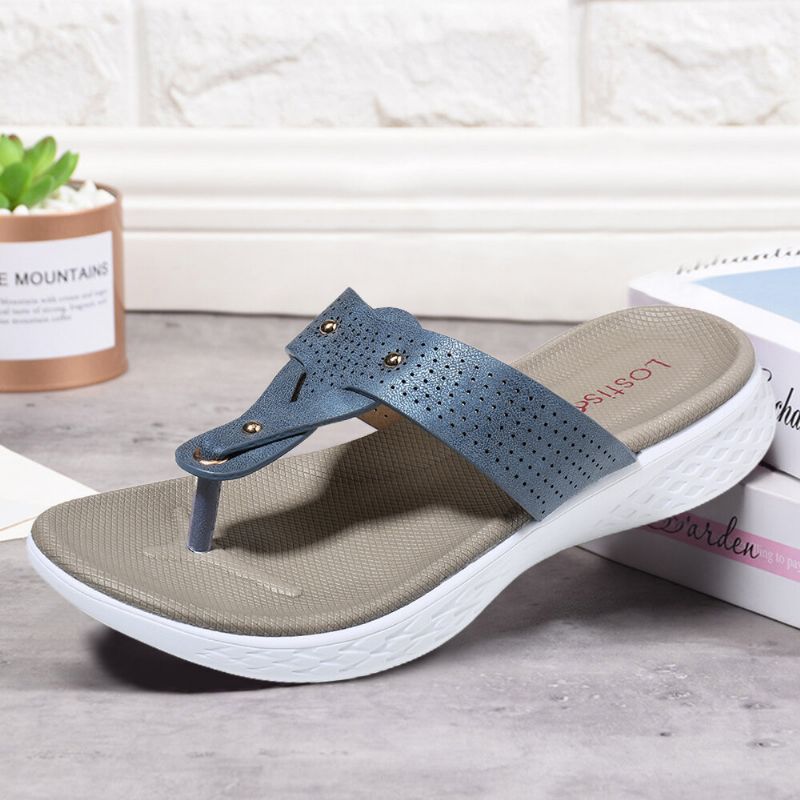 Dam Flip Flop Nit Summer Beach Casual Flat Sandaler