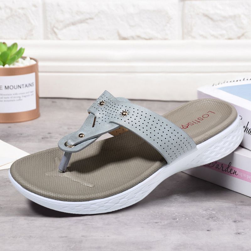 Dam Flip Flop Nit Summer Beach Casual Flat Sandaler