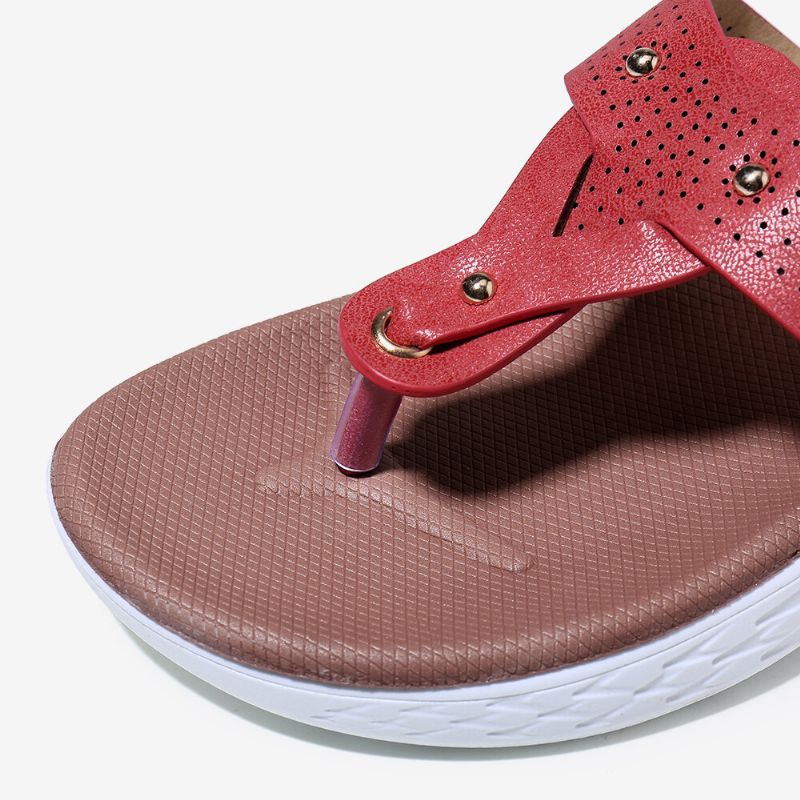 Dam Flip Flop Nit Summer Beach Casual Flat Sandaler