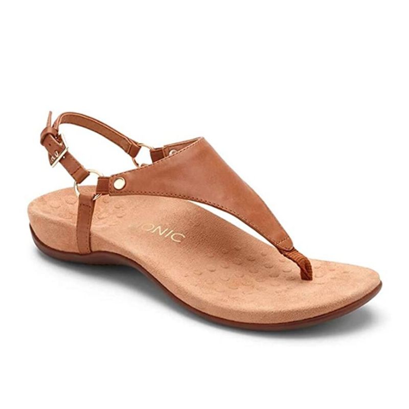 Damer Metal Spänne Flip Flops Casual Flat Slingback Sandaler