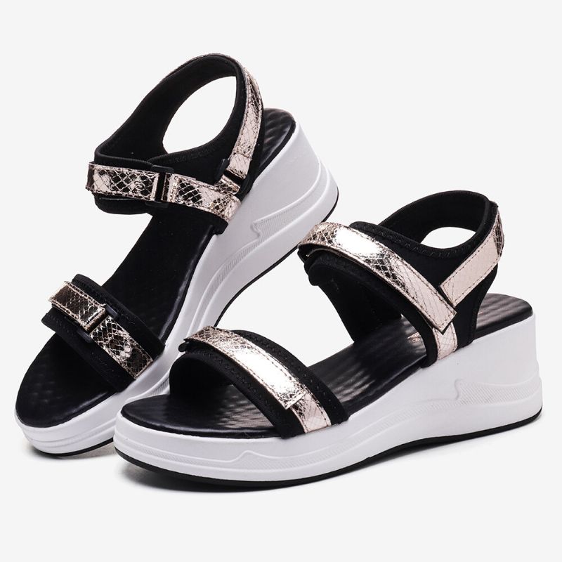 Justerbar Rem För Kvinnor Sport Bekväma Casual Wedge Sandaler