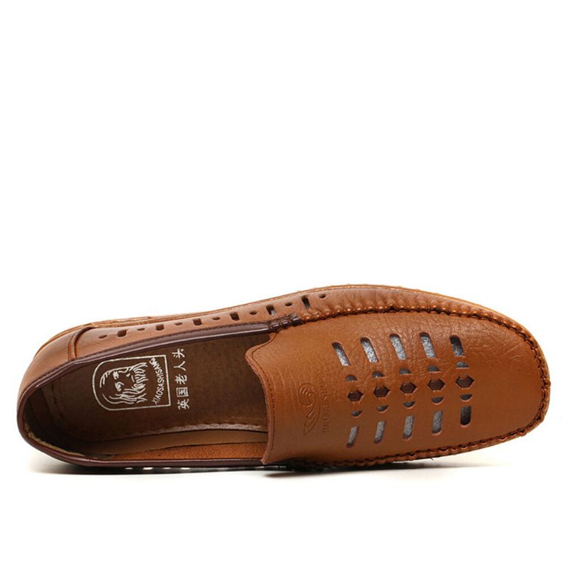 Män Andas Hollow Out Slip On Casual Sandaler