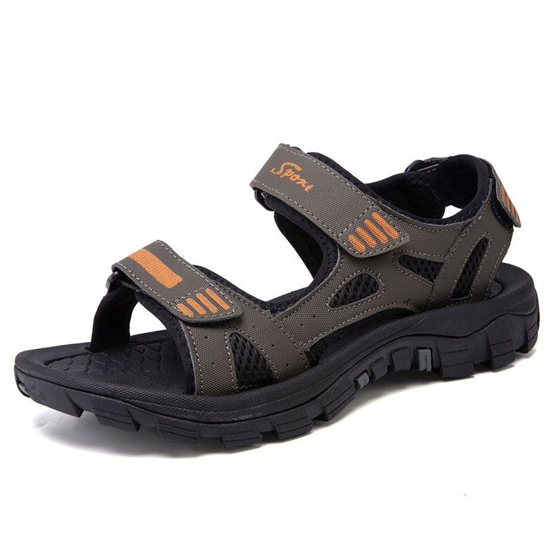 Män Andas Öppnade Halkfria Bekväma Casual Outdoor Sandaler