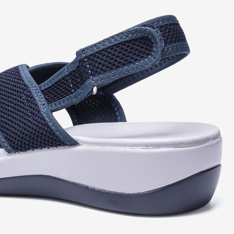 Peep Toe Casual Slingback Sport Sandaler