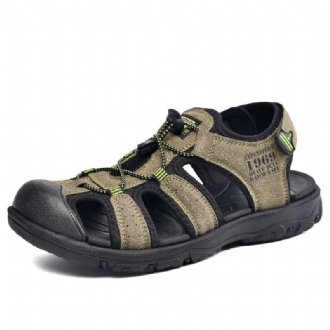 Summer Toe Protected Outdoor Mocka Roman Beach Shoes Casual Sandaler