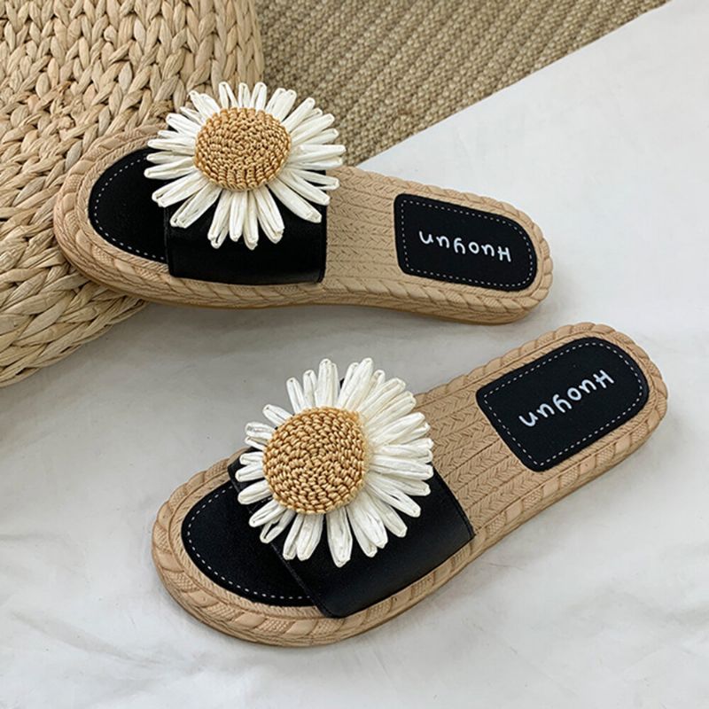 Dam Daisy Decor Bärbara Comfy Beach Slides Tofflor