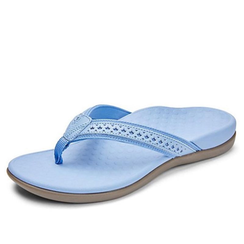 Dam Sommar Platt Ihålig Snidad Dekorationsshorfs Flipflops Tofflor