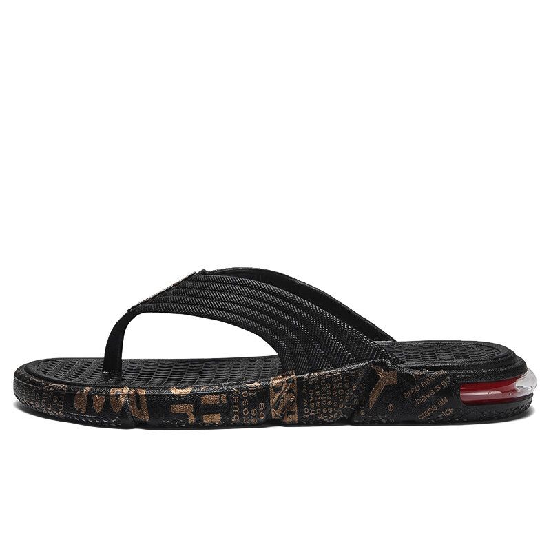 Herr Andas Lättvikts Mjuk Sula Flip Flops Casual Tofflor