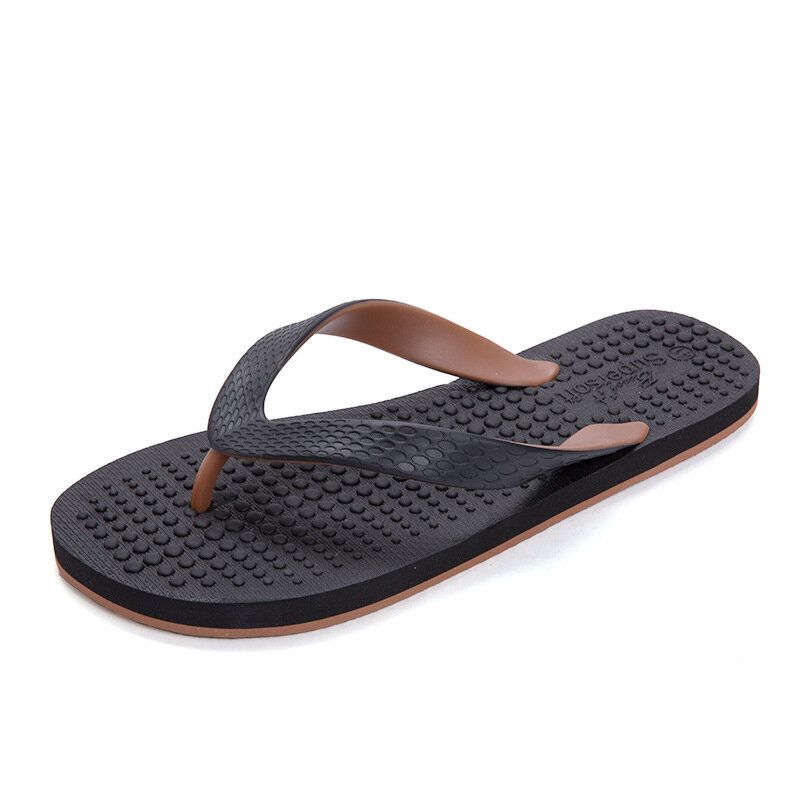 Män Casual Flip-flop Massagepartiklar Hemtofflor