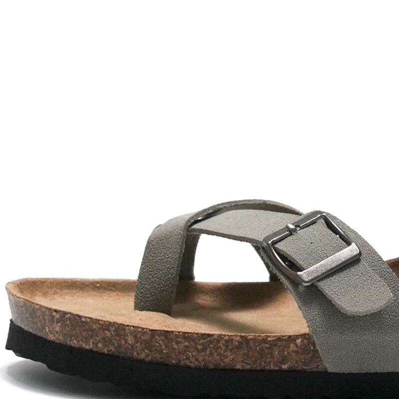 Män Clip Toe Spänne Slip On Casual Beach Daily Tofflor