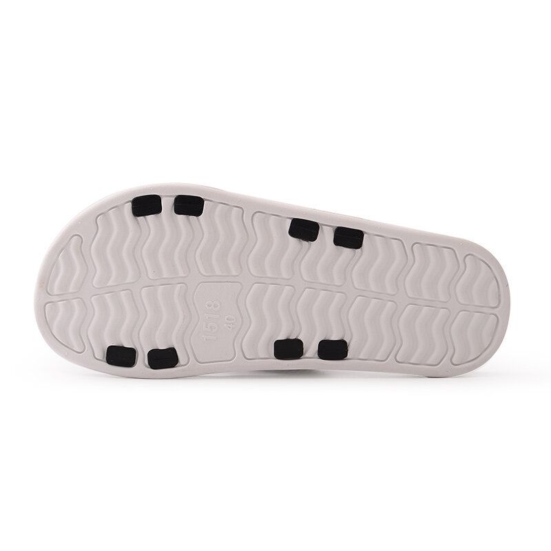 Män Hollow Comfy Soft Sole Slide Sandaler Hem Casual Tofflor