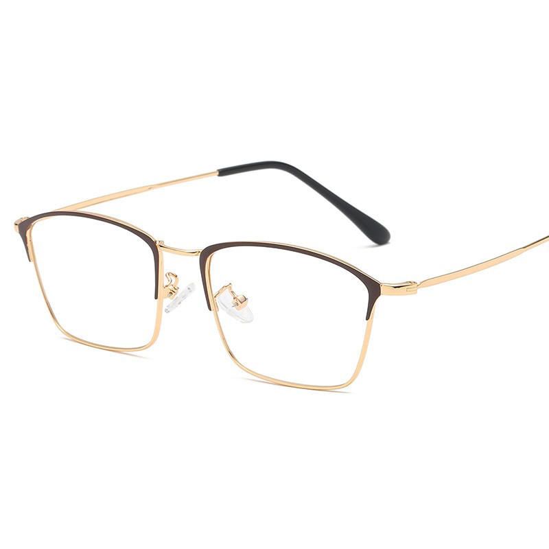 Anti-fatigue Anti-blue Light Vogue Square Clear Lens Glasögon