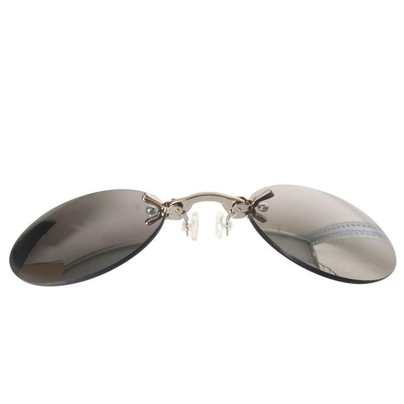 Men Outdoor Metal Clip-on Nose Solglasögon