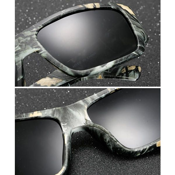 Men Outdoors Sport Uv400 Camouflage Polarized Solglasögon