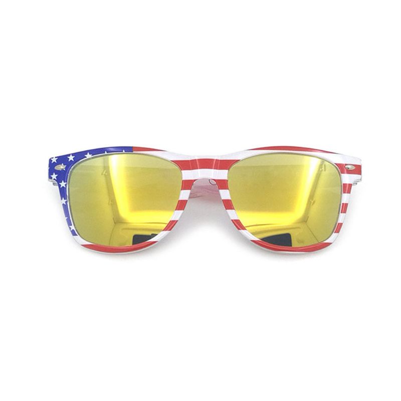 Unisex Patriotic Polarspex Polarized 80-tal Retro Trendiga Snygga Solglasögon