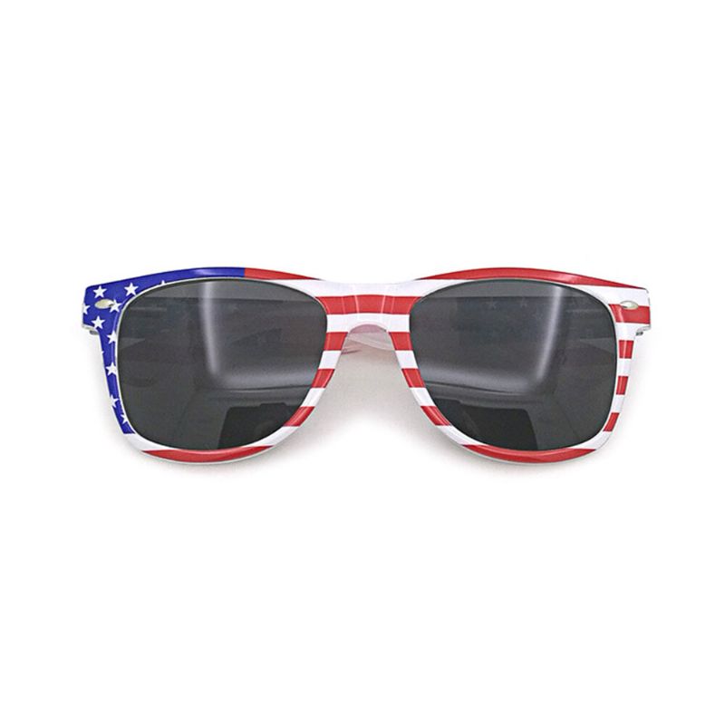 Unisex Patriotic Polarspex Polarized 80-tal Retro Trendiga Snygga Solglasögon