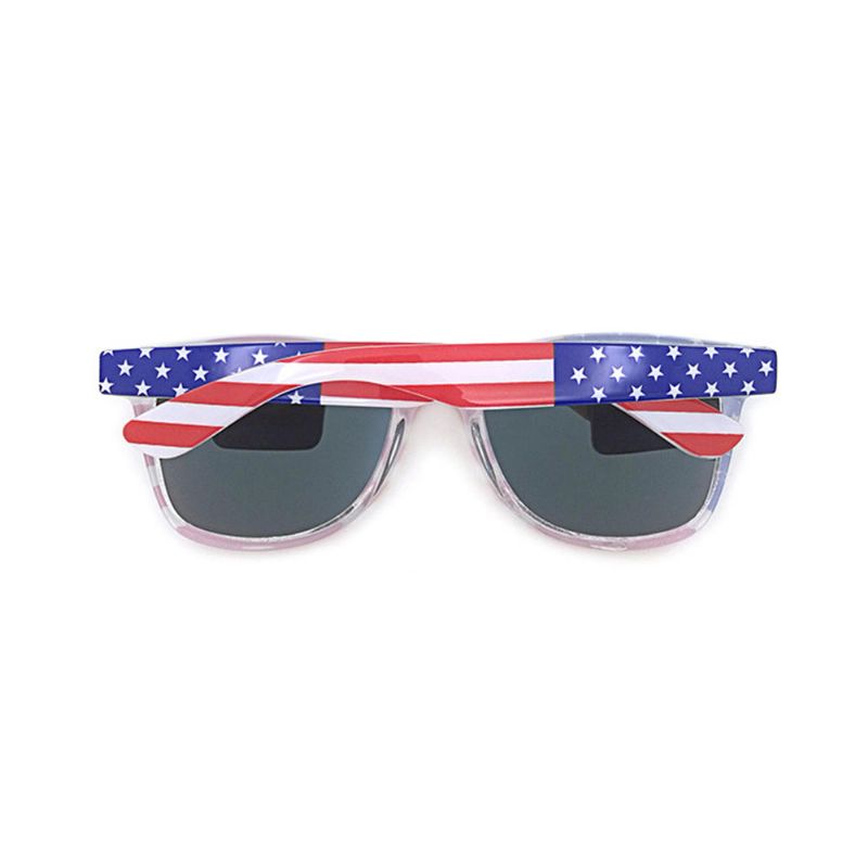 Unisex Patriotic Polarspex Polarized 80-tal Retro Trendiga Snygga Solglasögon