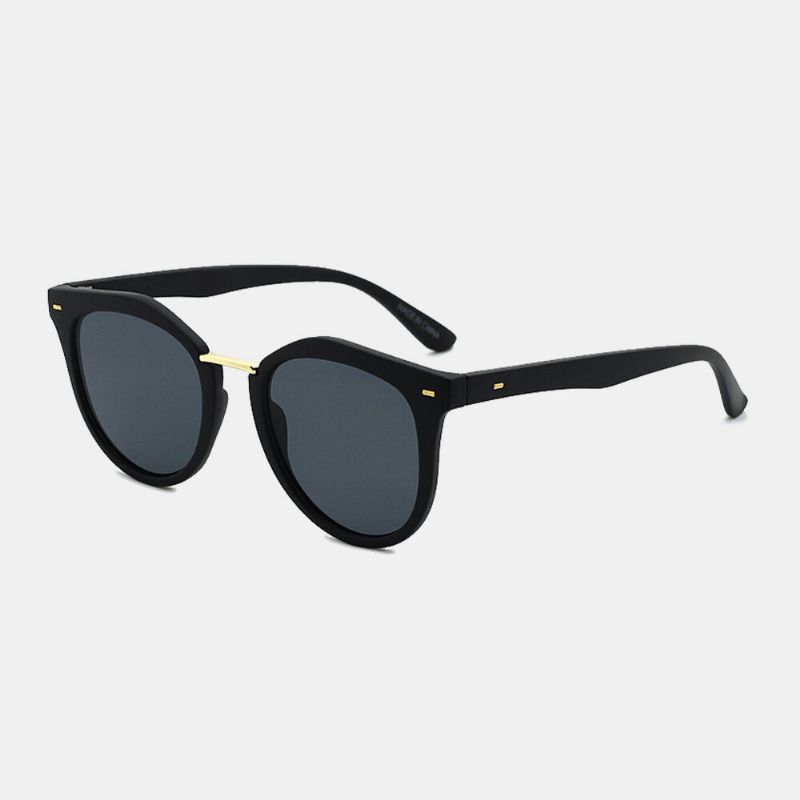 Unisex Tortoiseshell Fyrkantig Helbåge Mode Casual Uv-skydd Solglasögon