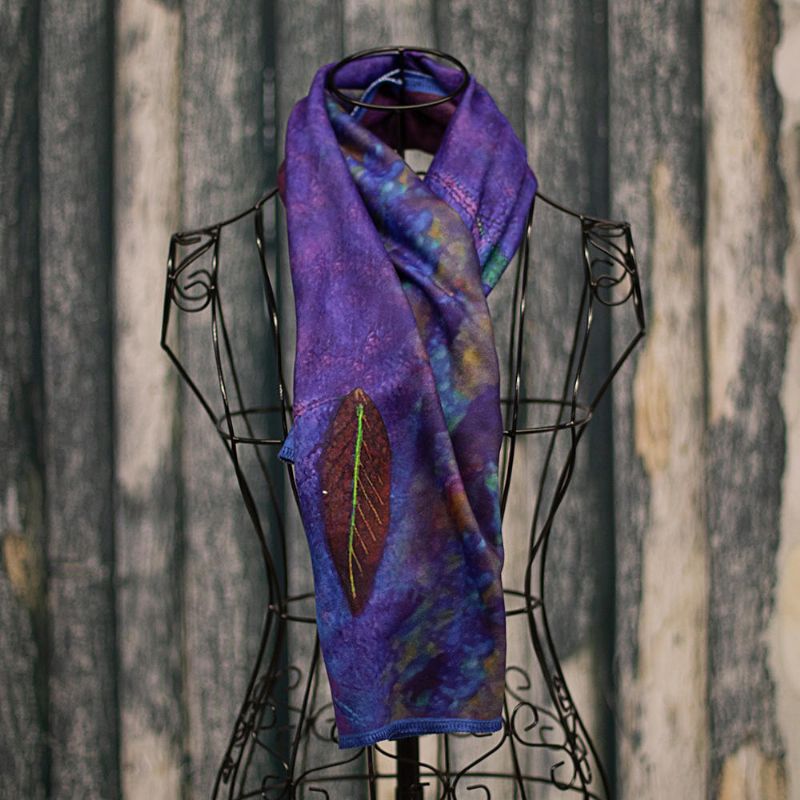 Damblå Casual Color Block Scarves Sjalar Scarf