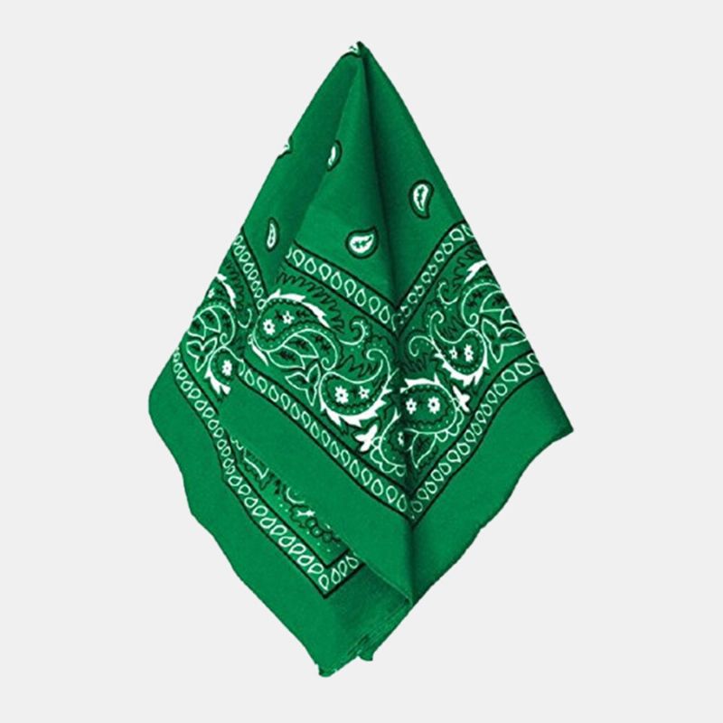 Turban Square Scarf Bandana Balaclava Neck Damask Neck Tube Uv-resistent Snabbtorkande Lättviktsmaterial Cykling För Vuxna