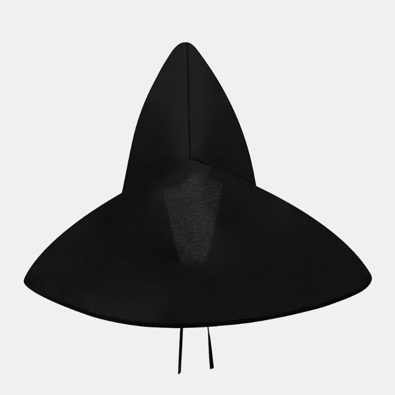 Unisex Halloween Kostymer Grim Reaper Cape Medeltida Plague Doktor Hatt Sjal Kappa Män Kvinnor Vuxen Gotisk Punkrock