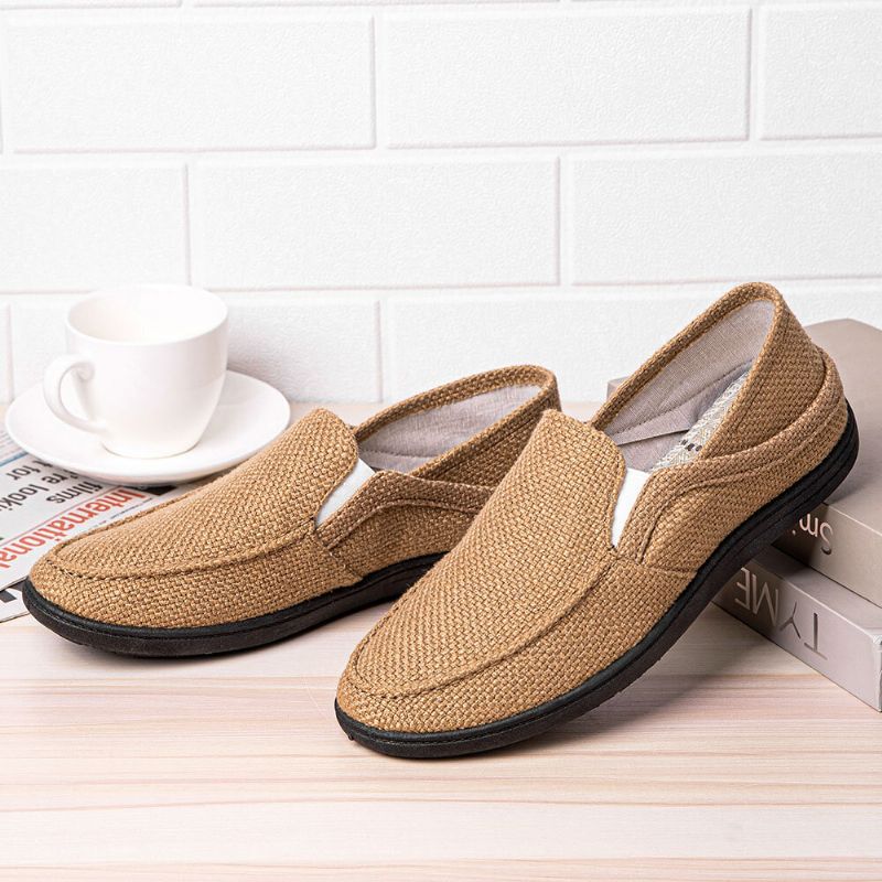 Bärbara Män Slip On Soft Soul Casual Driving Loafers Skor