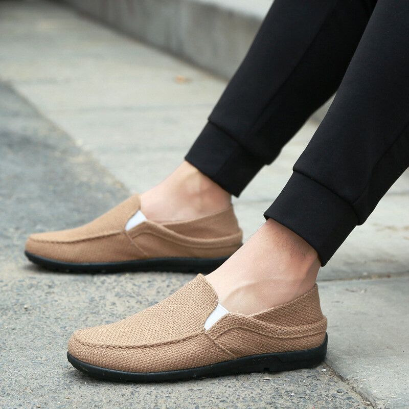 Bärbara Män Slip On Soft Soul Casual Driving Loafers Skor