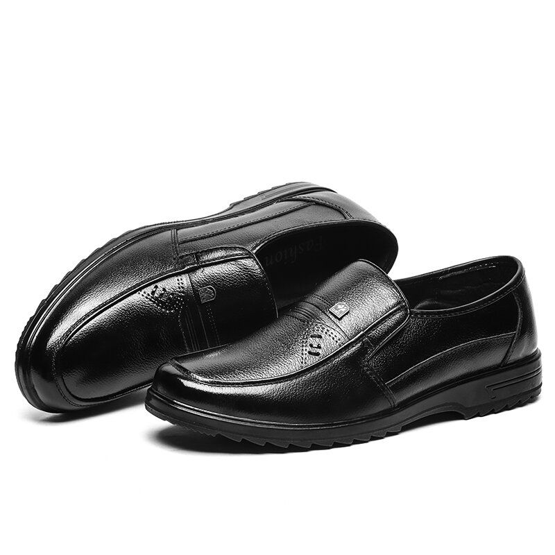 Halkbeständiga Män Bekväma Slip On Business Casual Skor