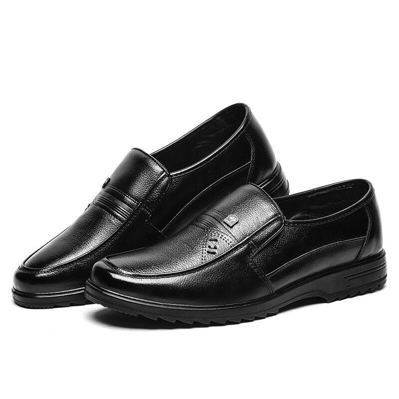 Halkbeständiga Män Bekväma Slip On Business Casual Skor