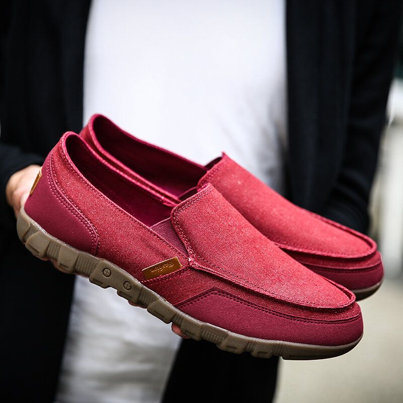 Herr Andas Halkbeständiga Bekväma Casual Loafers