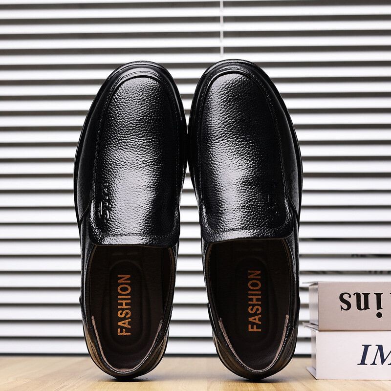 Koskinn För Män Andas Mjuk Sula Bekväm Slip On Casual Business Skor