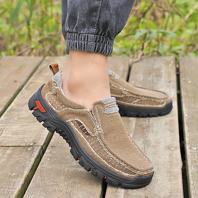 Män Andas Halkbeständiga Casual Outdoor Loafers