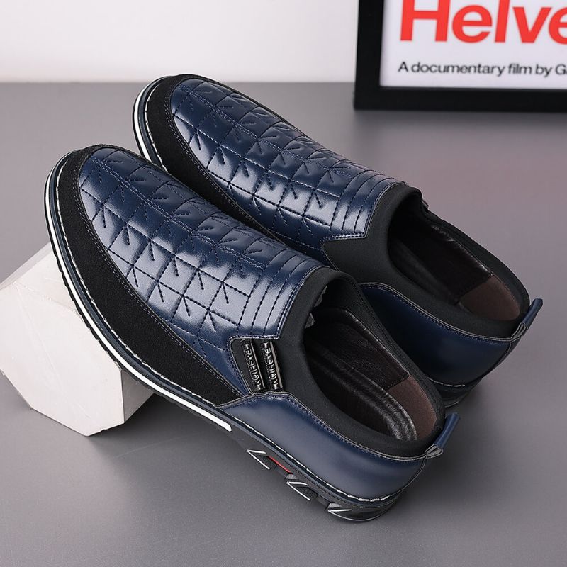 Män Sömmar Halksäkra Slip-on Casual Business Skor