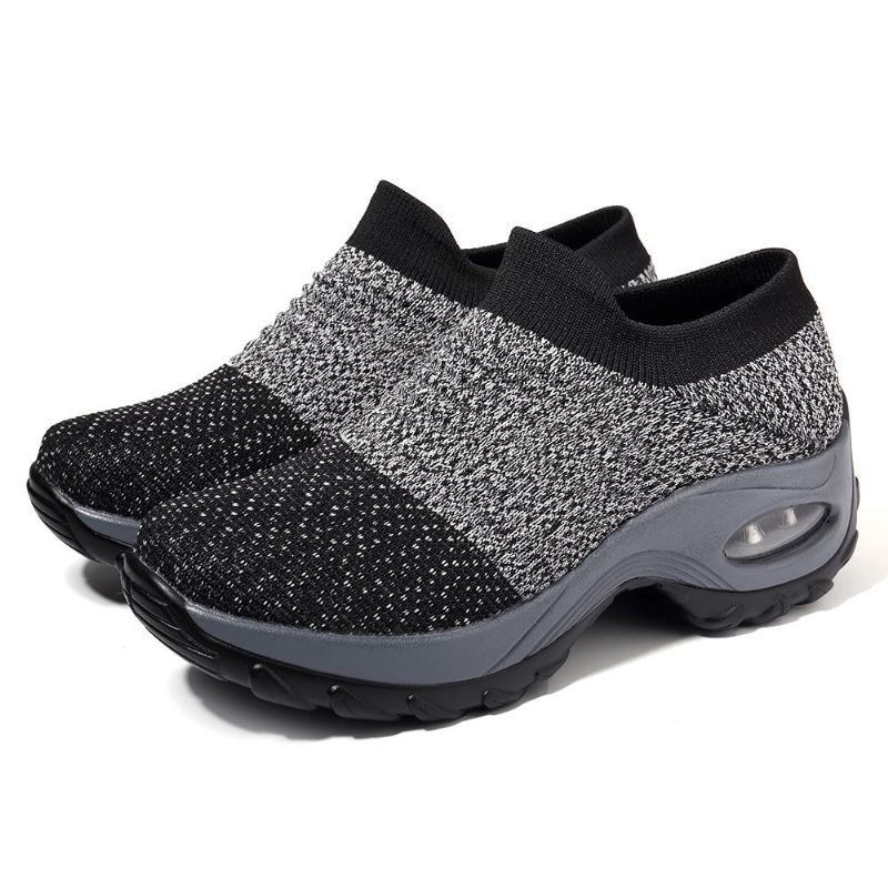 Dam Fritidsskor Mesh Dämpade Outdoor Sneakers