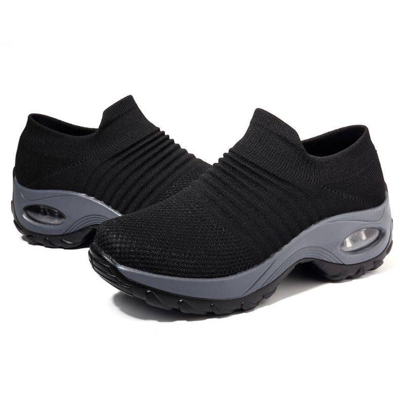 Dam Fritidsskor Mesh Dämpade Outdoor Sneakers