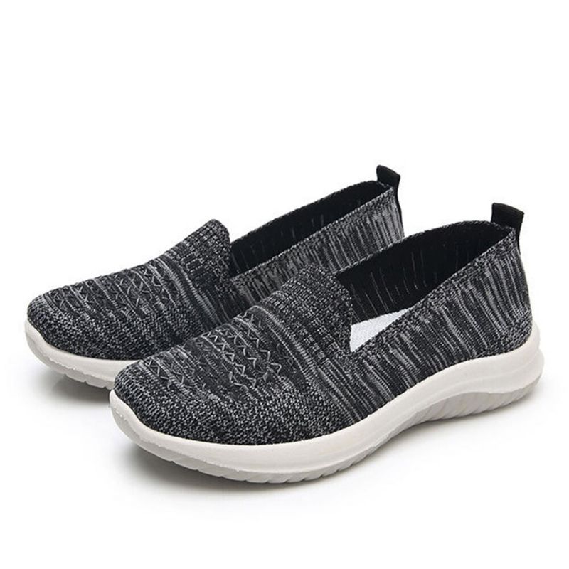 Dam Mesh Slip On Sport Mjuk Sula Casual Flat Shoes