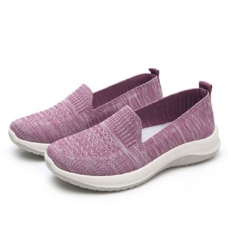 Dam Mesh Slip On Sport Mjuk Sula Casual Flat Shoes