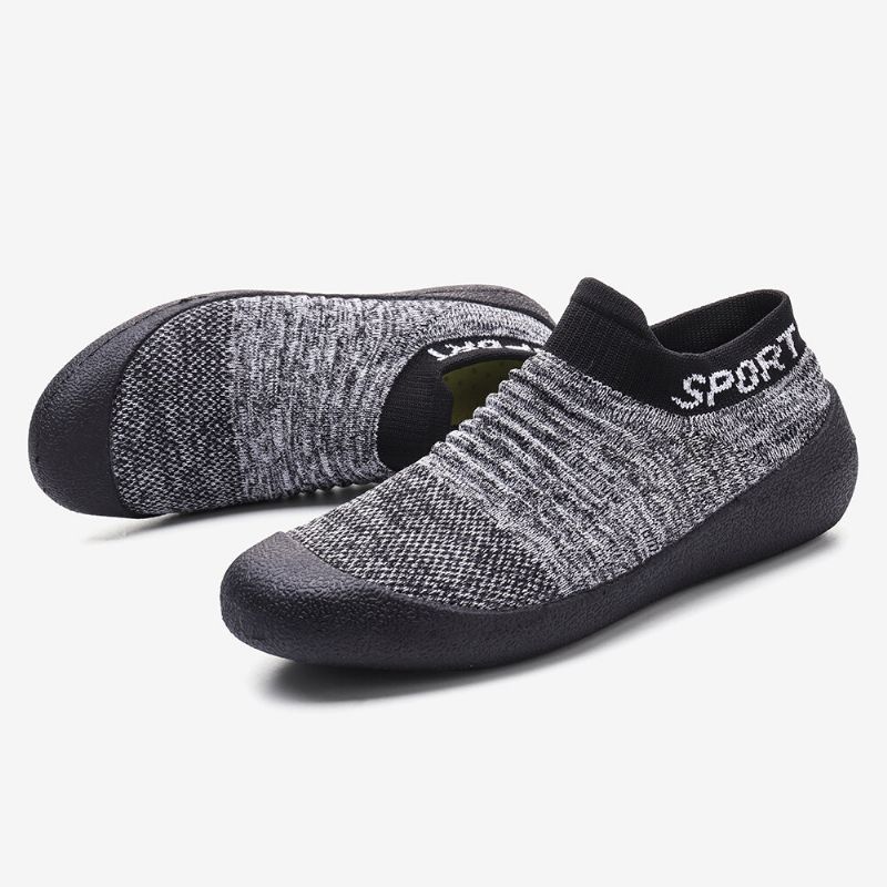 Dam Plus Size Andas Mjuk Sula Lättvikts Slip On Athletic Shoes Sneakers