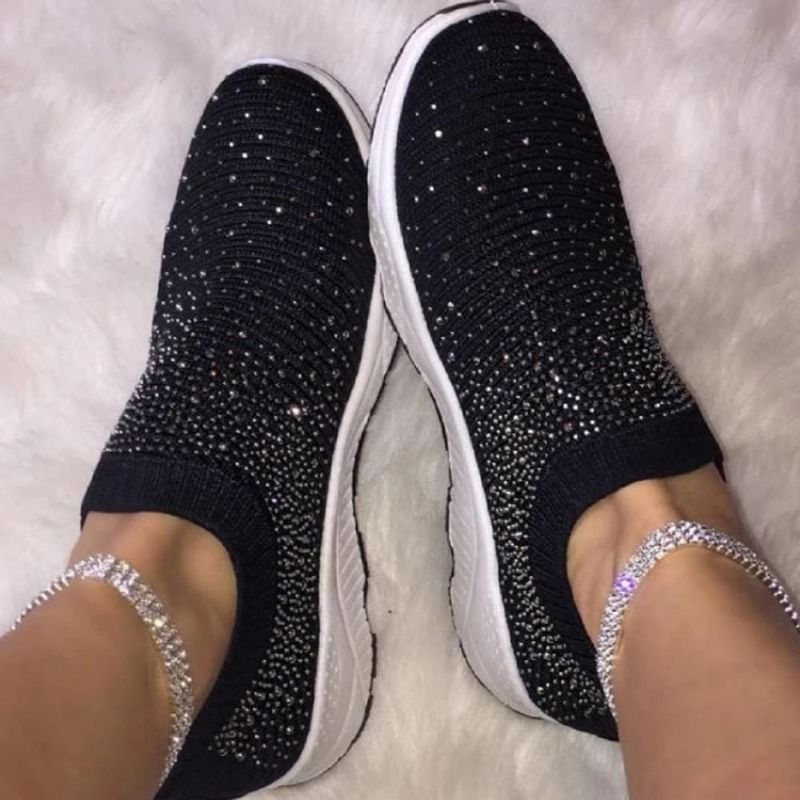 Dam Plus Size Slip On Sneakers Som Andas