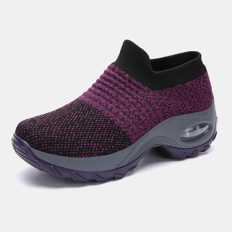 Dam Utomhus Andas Sock Mesh Rocking Sneakers