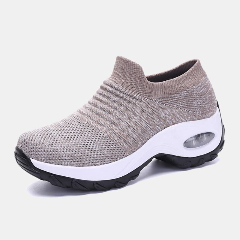 Dam Utomhus Andas Sock Mesh Rocking Sneakers