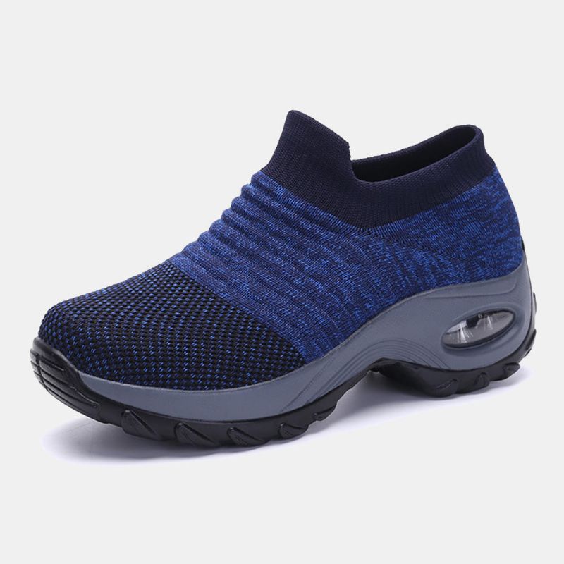 Dam Utomhus Andas Sock Mesh Rocking Sneakers