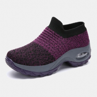 Dam Utomhus Andas Sock Mesh Rocking Sneakers