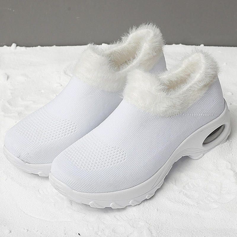 Damer Large Size Air Cushion Comfy Warm Casual Sneakers