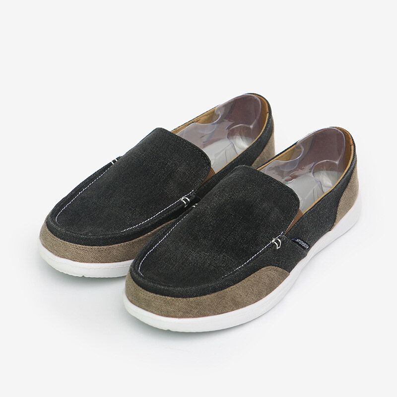 Herr Canvas Andas Mjuk Sula Bekväm Slip On Brief Color Crush Casual Skor