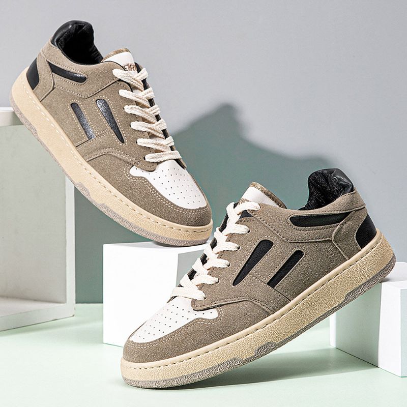 Herr Shorts Non Halk Splicing Soft Sole Casual Sneakers