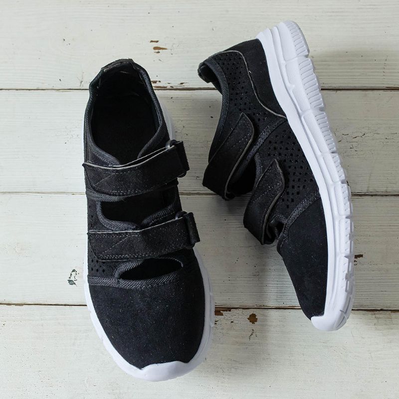 Kvinnor Casual Mesh Sneakers Med Kardborre Som Andas