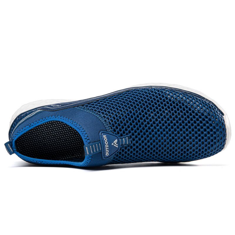 Män Mesh Andas Halkfri Lättvikt Bekväm Slip On Outdoor Casual Vadarskor